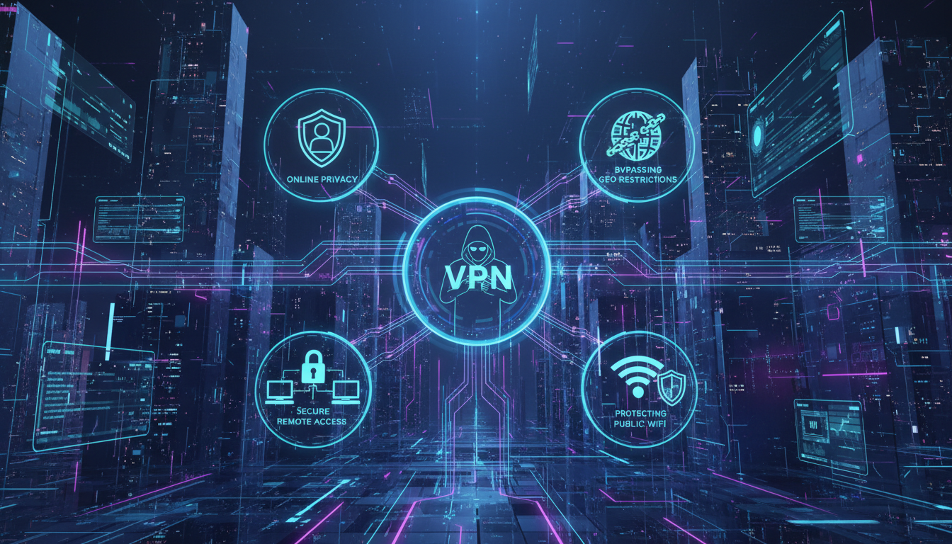 Comprendre le VPN : 5 façons essentielles dâutiliser un rĂ©seau privĂ© virtuel dĂ©couvrez comment un vpn peut protĂ©ger votre vie privĂ©e et sĂ©curiser votre connexion avec ces 5 utilisations essentielles dâun rĂ©seau privĂ© virtuel.