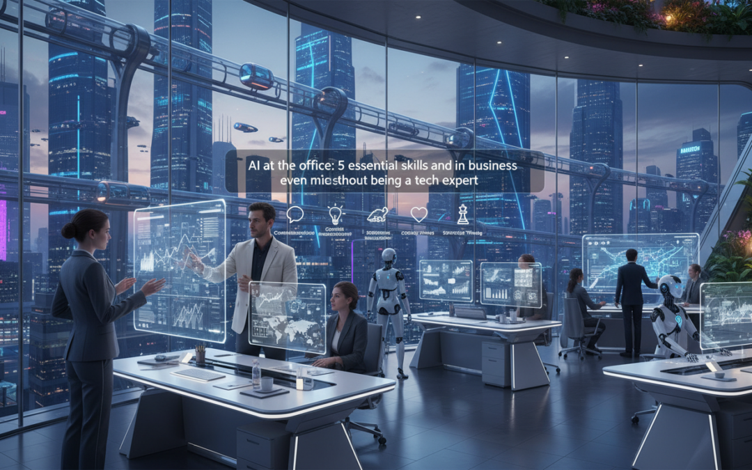 IA au bureau : 5 compétences essentielles pour se démarquer en entreprise, même sans être expert tech