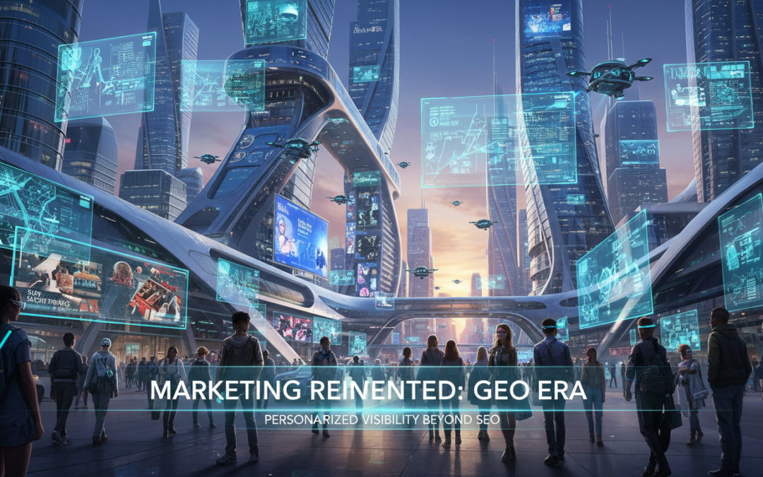 Le Marketing Réinventé : Explorer l&rsquo;Ère du GEO et la Quête de Visibilité Personnalisée au-delà du SEO