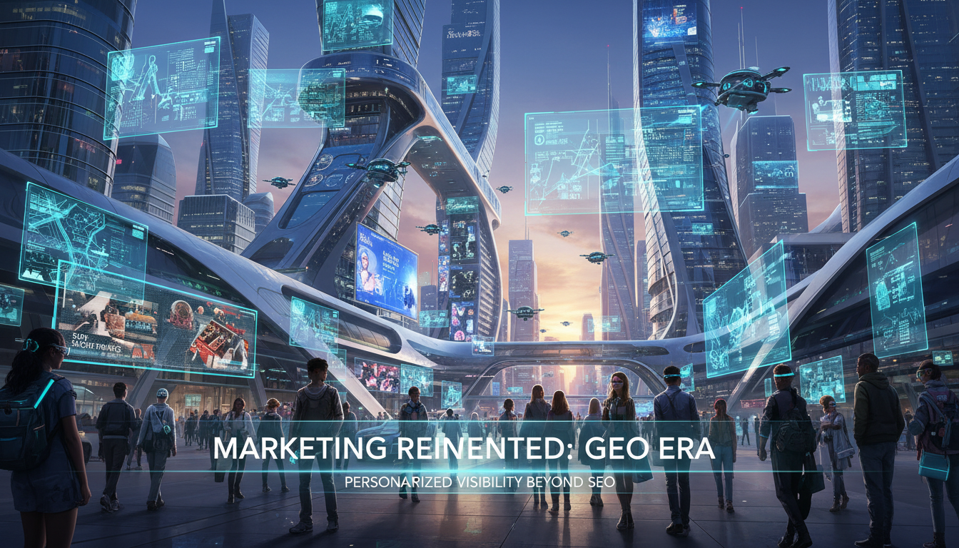 découvrez comment le marketing évolue avec l'ère du geo, offrant une visibilité personnalisée révolutionnaire au-delà des méthodes traditionnelles du seo.