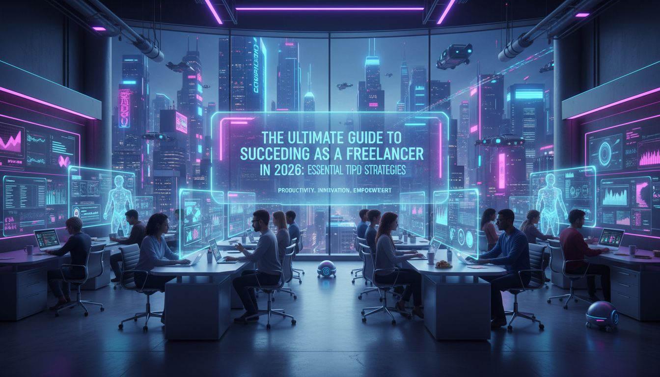 découvrez le guide ultime pour réussir en tant que freelance en 2026 avec des conseils pratiques et des stratégies incontournables pour développer votre carrière indépendante.