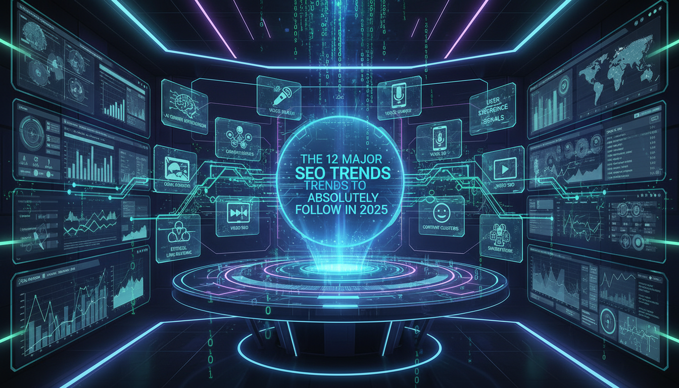 découvrez les 12 grandes tendances seo incontournables à suivre en 2025 pour optimiser votre visibilité en ligne et devancer la concurrence.