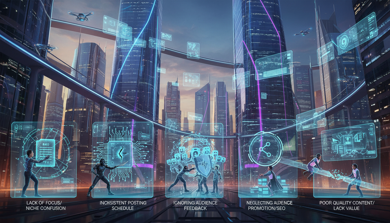 découvrez les 5 pièges incontournables à éviter pour réussir la création de votre blog et booster votre présence en ligne avec succès.