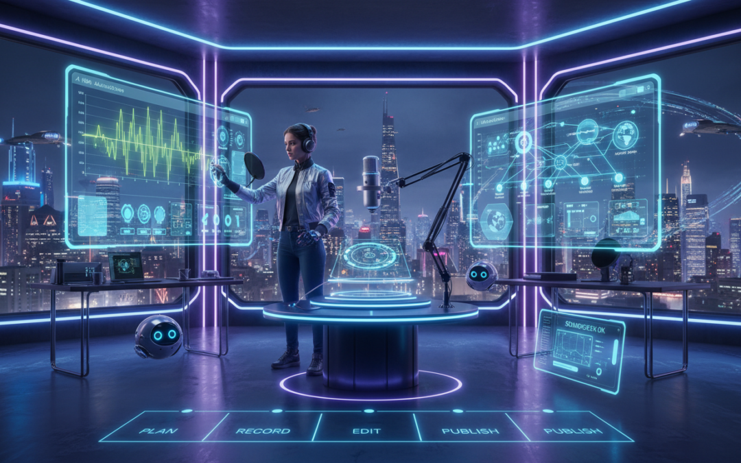 Les étapes clés pour créer et lancer votre tout premier podcast en 2026