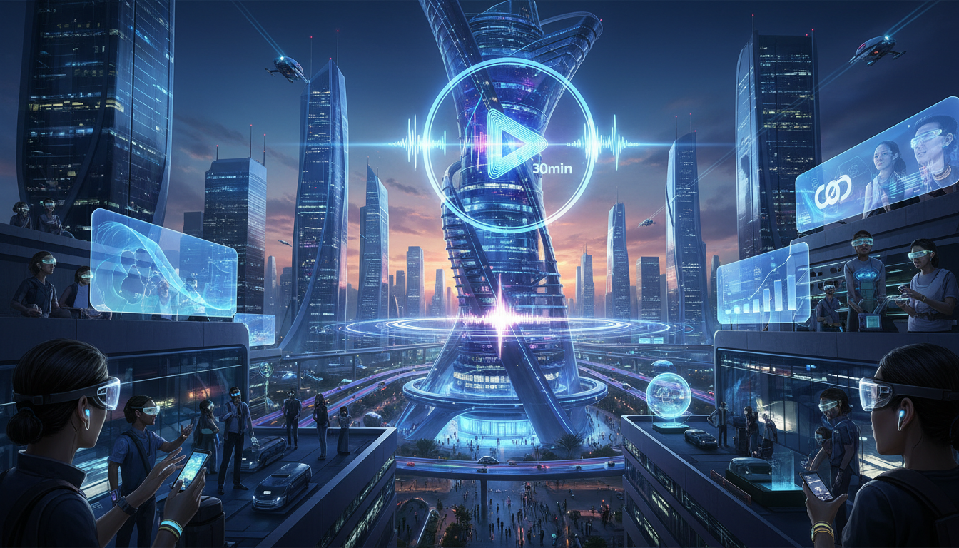 découvrez comment transformer 30 minutes d'écoute de votre podcast de marque en un levier commercial puissant pour booster votre visibilité et vos ventes.