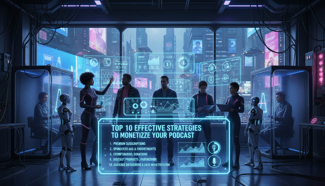 découvrez les 10 meilleures stratégies pour maximiser les revenus de votre podcast et transformer votre passion en source de profit durable.