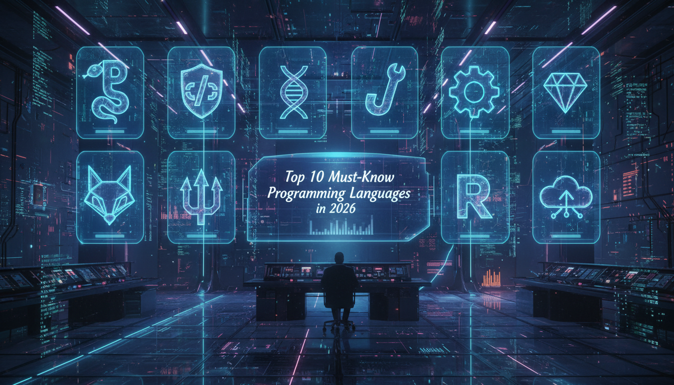 Top 10 des langages de programmation incontournables en 2026 découvrez le top 10 des langages de programmation incontournables en 2026 pour rester à la pointe de la technologie et booster votre carrière de développeur.