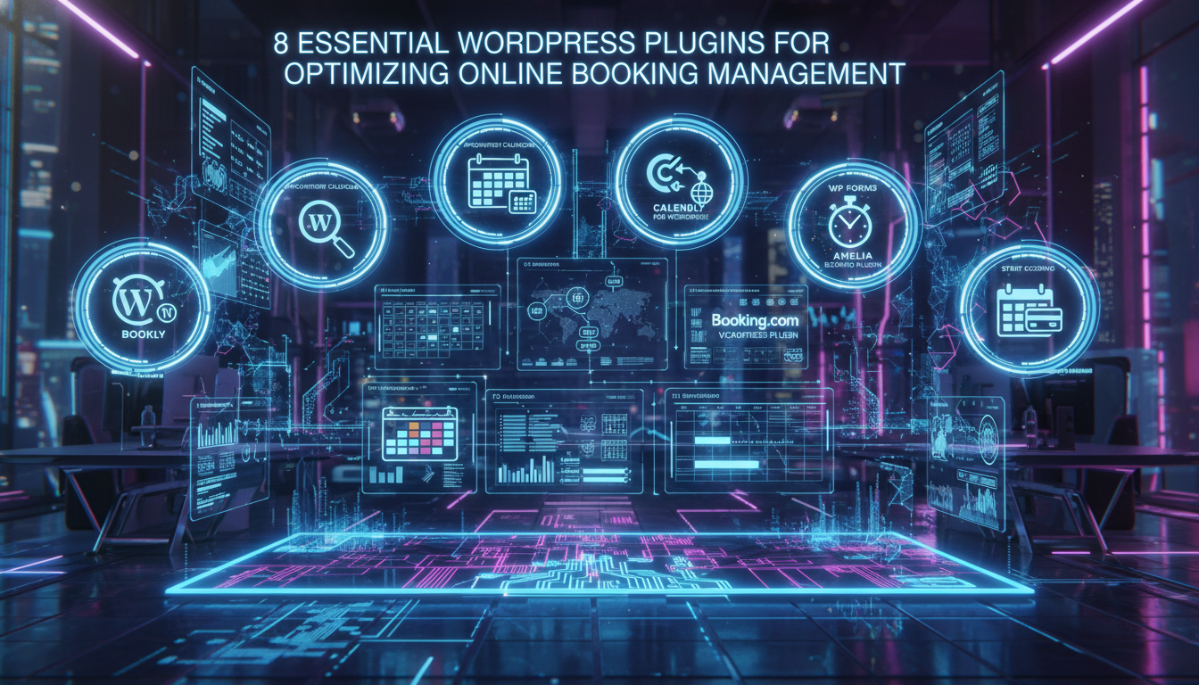 Découvrez 8 plugins WordPress indispensables pour optimiser la gestion de vos réservations en ligne découvrez 8 plugins wordpress incontournables pour améliorer et simplifier la gestion de vos réservations en ligne, augmenter votre efficacité et offrir une meilleure expérience à vos clients.