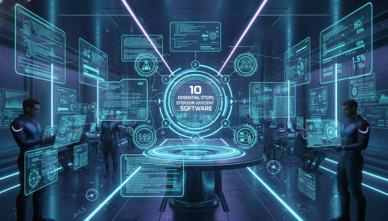 découvrez comment développer un logiciel efficace en suivant 10 étapes essentielles, de la planification à la mise en production, pour garantir la qualité et la performance de vos applications.