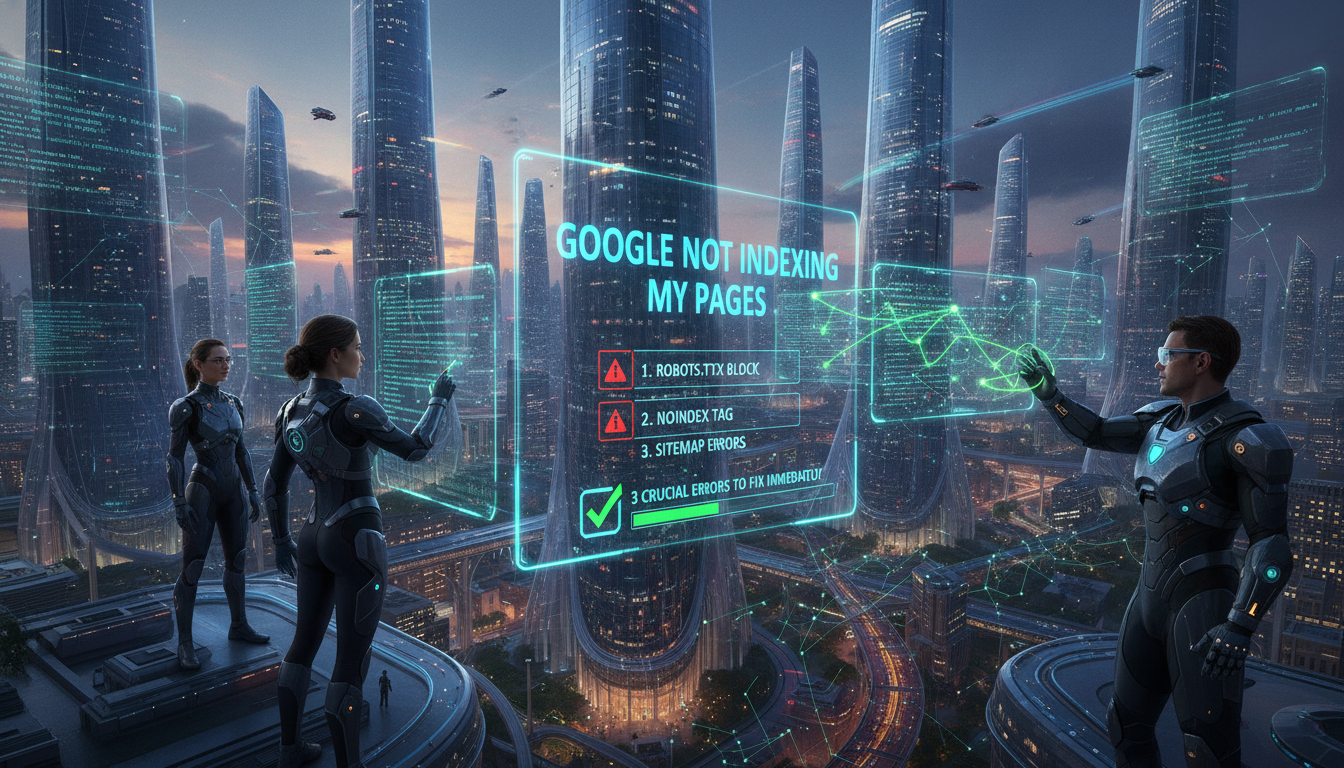 découvrez les 3 erreurs essentielles qui empêchent google d’indexer vos pages et apprenez comment les corriger rapidement pour améliorer votre référencement.