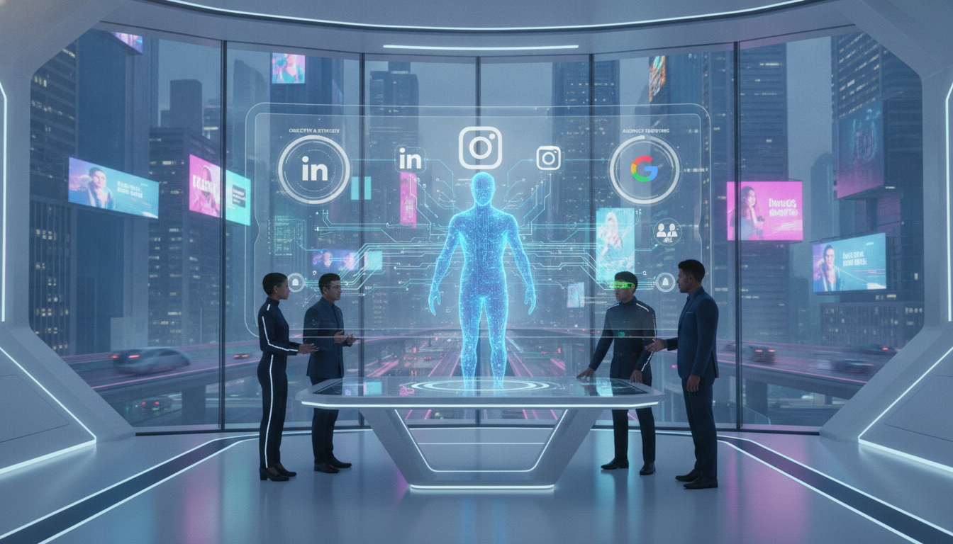 Découvrez comment l’IA conçoit une campagne publicitaire intégrale sur LinkedIn, Instagram et Google : le guide étape par étape apprenez à créer une campagne publicitaire intégrale sur linkedin, instagram et google grâce à l'ia. suivez notre guide étape par étape pour optimiser vos annonces et maximiser votre impact.