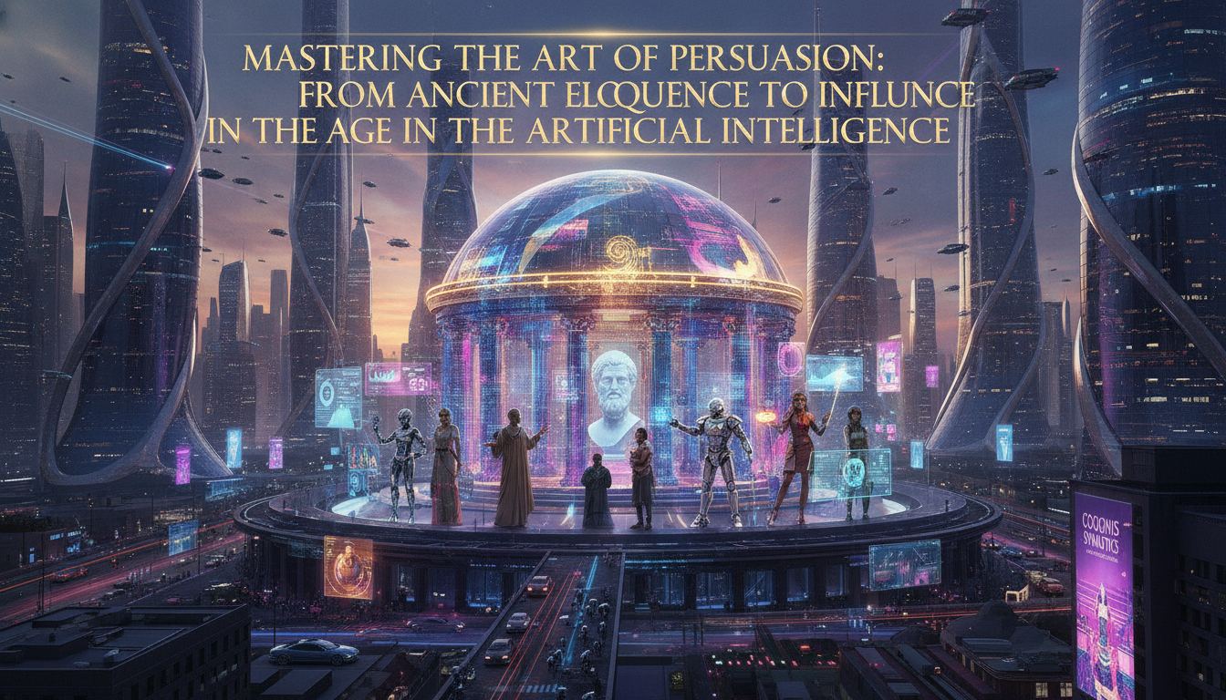 Maîtriser l’Art de la Persuasion : De l’Éloquence Antique à l’Influence à l’Ère de l’Intelligence Artificielle découvrez comment maîtriser l'art de la persuasion, de l'éloquence antique aux techniques modernes d'influence à l'ère de l'intelligence artificielle, pour convaincre avec impact et authenticité.