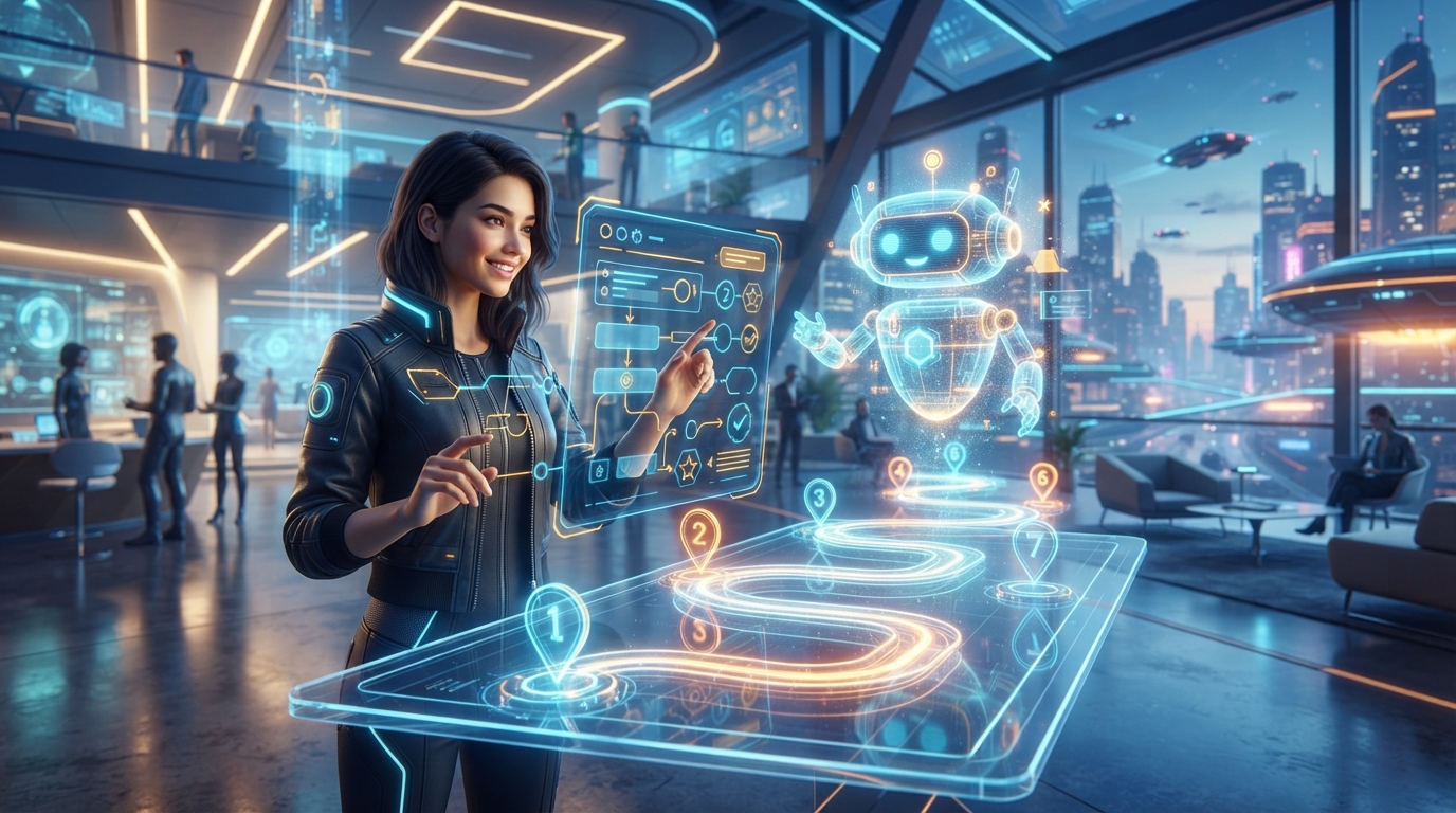 Créer son premier chatbot sans coder : 7 étapes simples pour avancer sans s’égarer créez votre premier chatbot sans coder grâce à 7 étapes simples : définissez son rôle, concevez son parcours et lancez-vous sans vous égarer.